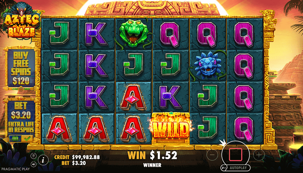 Aztec Blaze Bonuses